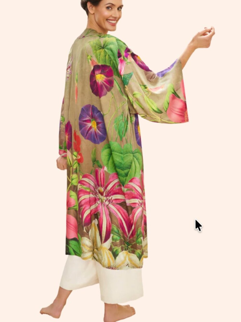 Powder Botanicals Kimono Robe - Picture 2 of 5